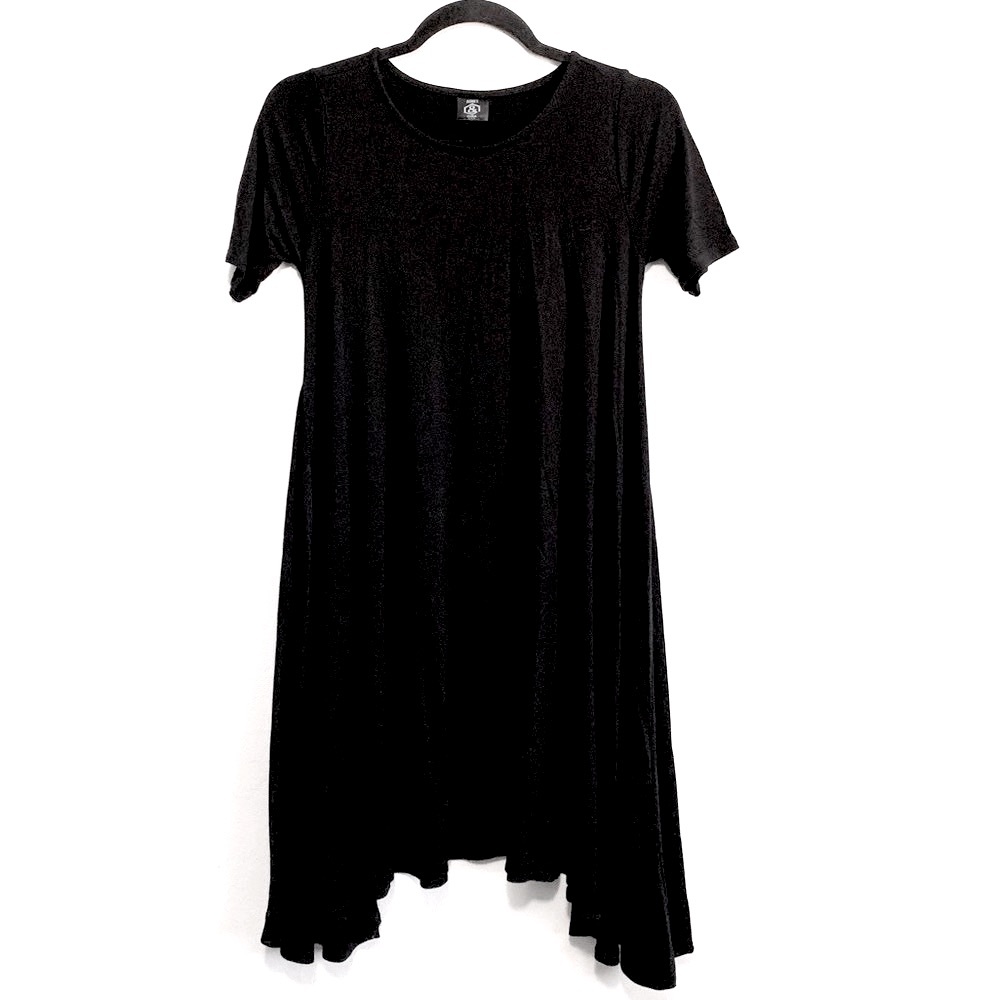 Agnes & Dora Black Swing Dress